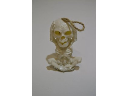 Halloweenská dekorace - svíčka kostra A6606