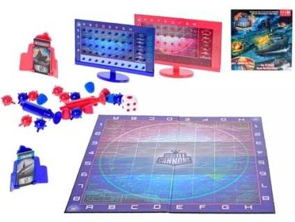 Desková stolní hra Battle Cannons - Námořní strategická hra