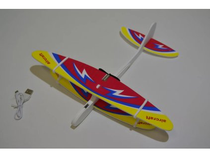 PRC Házecí letadlo z měkkého plastu YW-008, dobíjecí