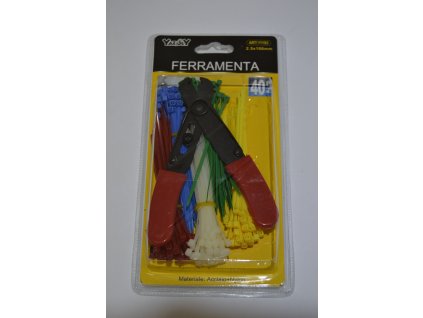 Stahovaví pásky s kleštěmi Ferramenta