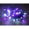 PRC VÁNOČNÍ OSVĚTLENÍ 50 LED DIOD FIALOVOBÍLÉ ZD