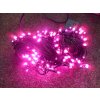 PRC VÁNOČNÍ OSVĚTLENÍ 300 LED - RŮŽOVÉ ZD, BLIKAČKY