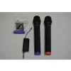 Karaoke sada TTD-M16, 2 x bezdrátový mikrofon + přijímač