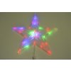 PRC VÁNOČNÍ OSVĚTLENÍ OBRYS HVĚZDA 37CM BAREVNÁ