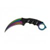 karambit pevný duha (1)