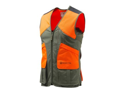 Střelecká vesta Beretta Wildtrail - zeleno-oranžová