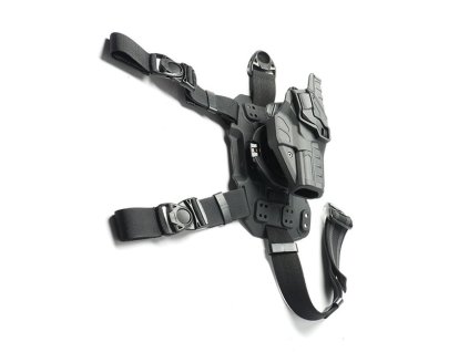 Taktické stehenní pouzdro Beretta APX Roto, černé (2)