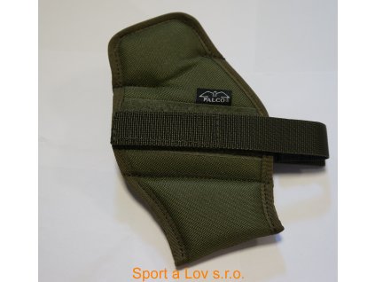 Pouzdro Falco 4202 Basic + opaskové pouzdro "pancake" - Nano zelené