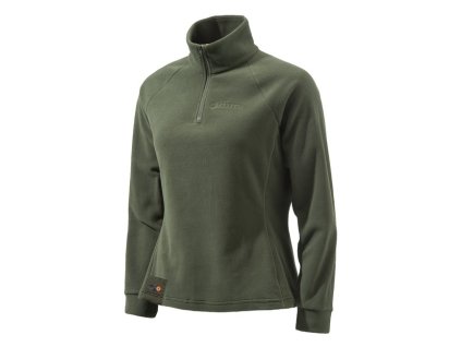 Mikina Beretta Fleece half-zip zelená - Dámská