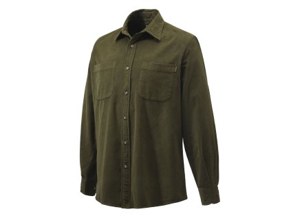 Košile Beretta Corduroy, manžestrová, zelená  (1)