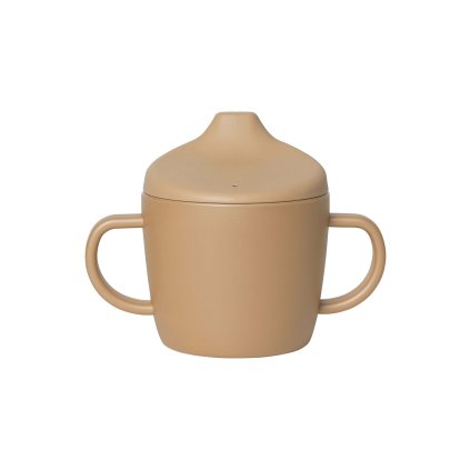 Dětský první hrneček s oušky Caramel Fabelab
