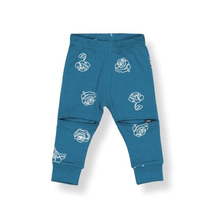 SlasherLeggings JadeWildflower Front