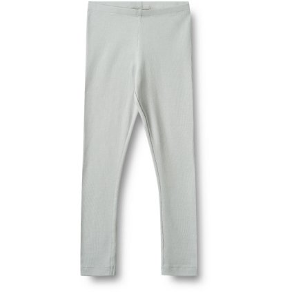 Dětské legíny z bio bavlny a modalu soft blue Wheat