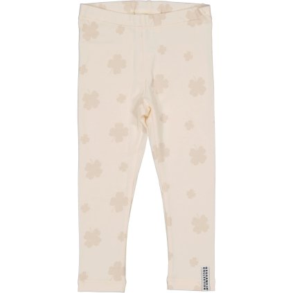 Bambusové dětské legíny Beige clover Geggamoja