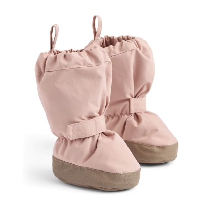 Dětské zimní capáčky prodyšné a voděodolné Rose powder WHEAT
