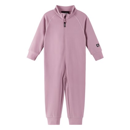 Měkký fleecový overal pro děti růžový Grey Pink Tarhaan ReimaMěkký fleecový overal pro děti růžový Grey Pink Tarhaan Reima
