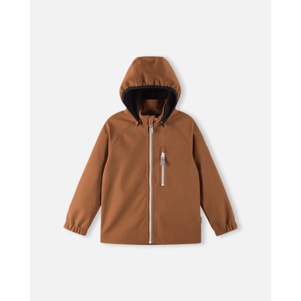 Dětská softshellová bunda hnědá Cinnamon brown Vantti Reima