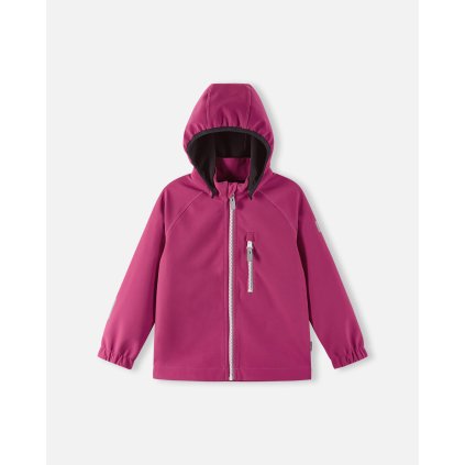 Dětská softshellová bunda růžová Rosy Berry Vantti Reima