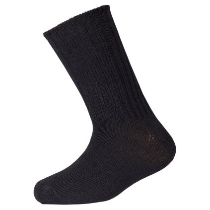 Dětské merino ponožky VARRE SAFA - černé