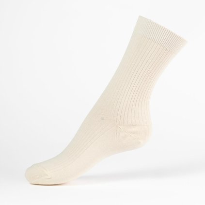 Dámské bavlněné ponožky KAJA SAFA - krémové