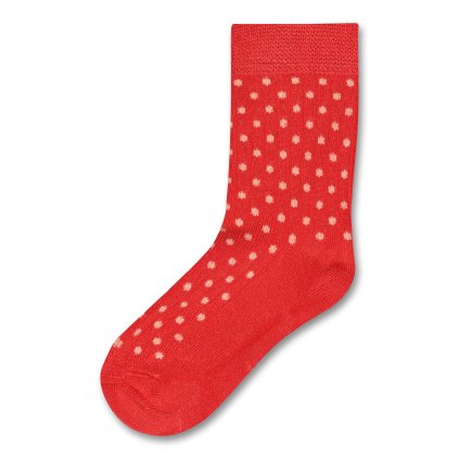 Dětské bambusové ponožky Bright Red Minipop MP21