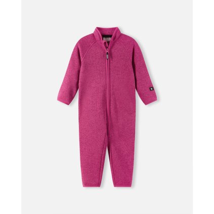 Fleecový overal pro děti Reima Tahti - růžový Rosy Berry