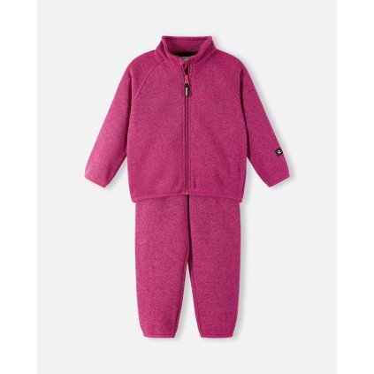 Fleecový set pro děti Reima Tahto - růžový Rosy Berry