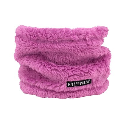 Dětský nákrčník pile fleece Villervalla - MAGNOLIA