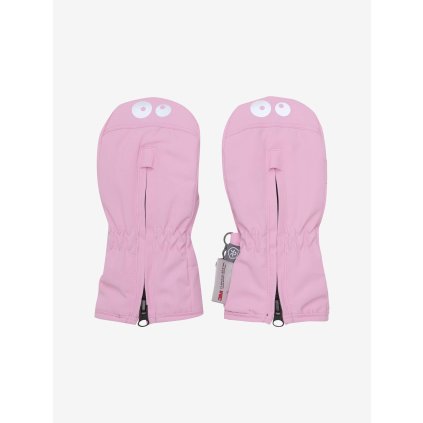 Dětské palčáky na zip Color Kids - růžové Bonbon