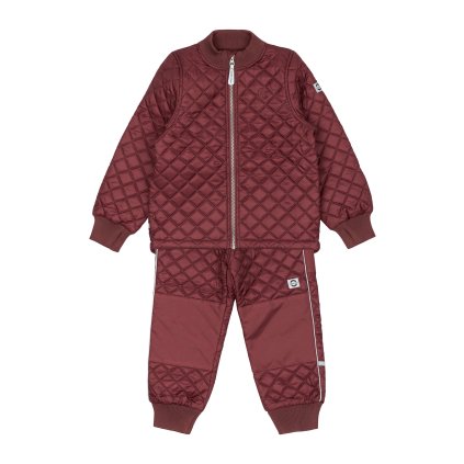 Dětský termo set bunda a kalhoty Mikk-Line 4205ML - Apple Butter