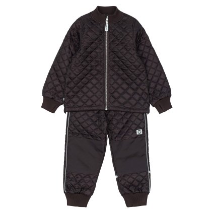 Dětský termo set bunda a kalhoty Mikk-Line 4205ML - Raisin
