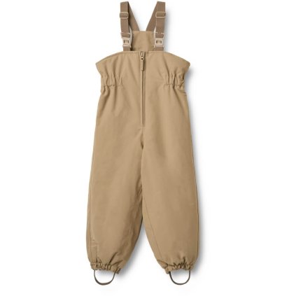 Dětské lyžařské kalhoty do chladných zimních dnů Wheat - hnědé walnut