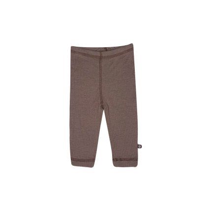 Merino leggings Smallstuff - brown rose brown
