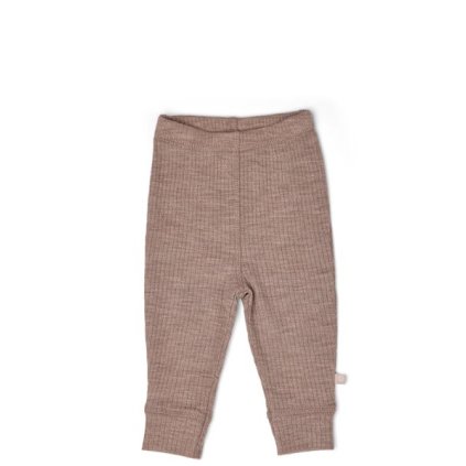 Merino legíny Smallstuff - hnědé powder