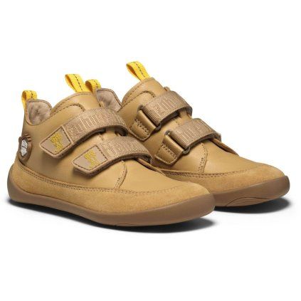 Dětské barefoot kožené boty Affenzahn - Sneaker Leather Buddy Tiger