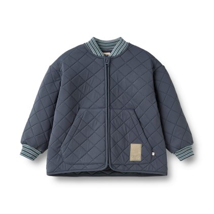 Termo bunda pro děti Wheat - Vando modrá