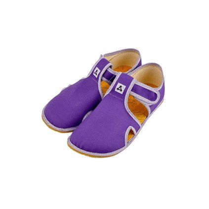 Dětské barefoot papuče - Antal Rascal Basic fialové