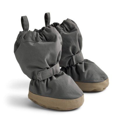 Dětské zimní capáčky prodyšné a voděodolné WHEAT - dark charcoal