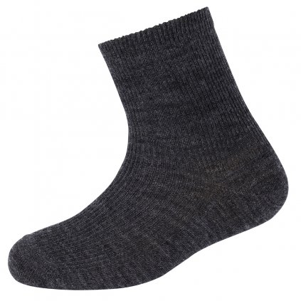 Dětské merino ponožky Trille SAFA tmavě šedé