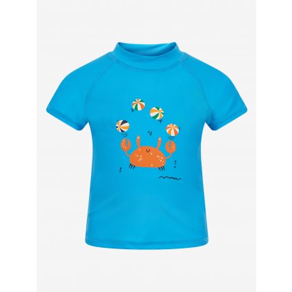 Dětské UV tričko s krátkým rukávem modrá Color Kids