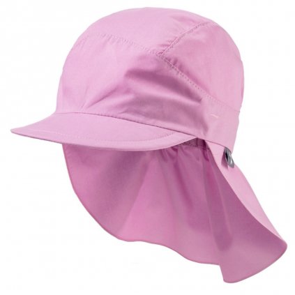 Dětský UV klobouk s plachetkou plátno UV 50+ barva rosa STERNTALER