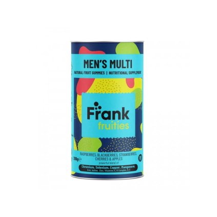 FRUIT GUMMIES MEN'S MULTI (OVOCNÉ ŽELÉ S VITAMÍNY A MINERÁLY) FRANK FRUITIES