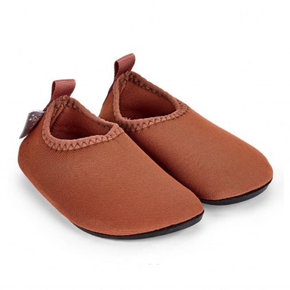 Boty do vody pro děti hnědé Barefoot Sterntaler