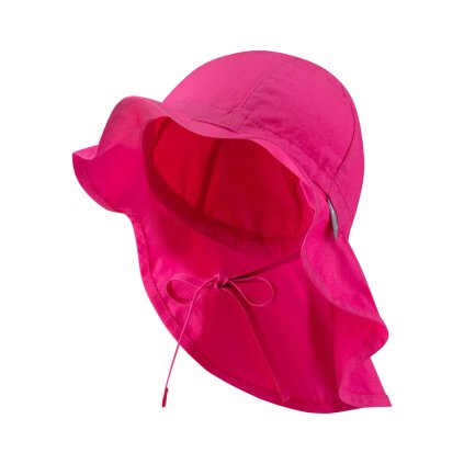 Dětský UV klobouk flapper plátno UV50+ barva růžová STERNTALER