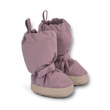 Dětské zimní capáčky prodyšné a voděodolné růžové dry lilac WHEAT