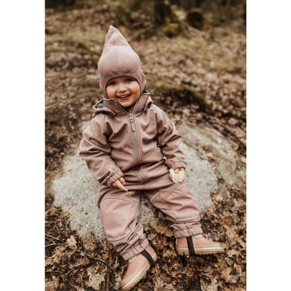 Větru a vodě odolný softshellový overal Burlwood Mikk-Line