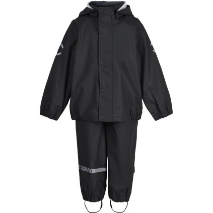 Dětská nepromokavá souprava do deště Black Mikk-Line