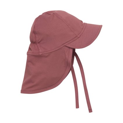 Dětský bambusový klobouk proti slunci Rose Brown Minymo
