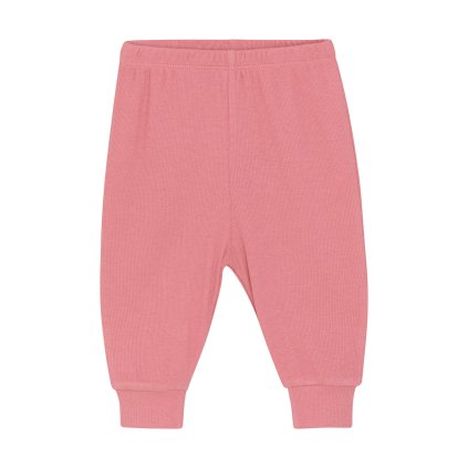 Dětské kalhoty z bambusu a bavlny Powder Pink CeLaVi