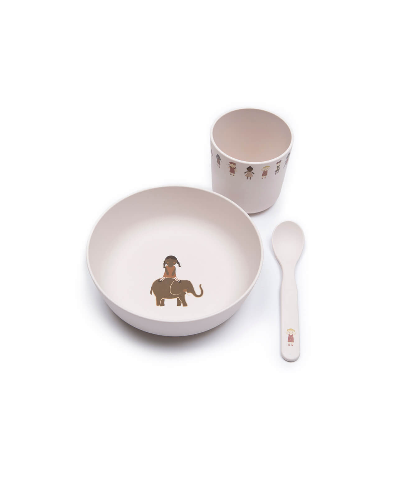 Dětská jídelní sada pro děti opice a lev Sterntaler